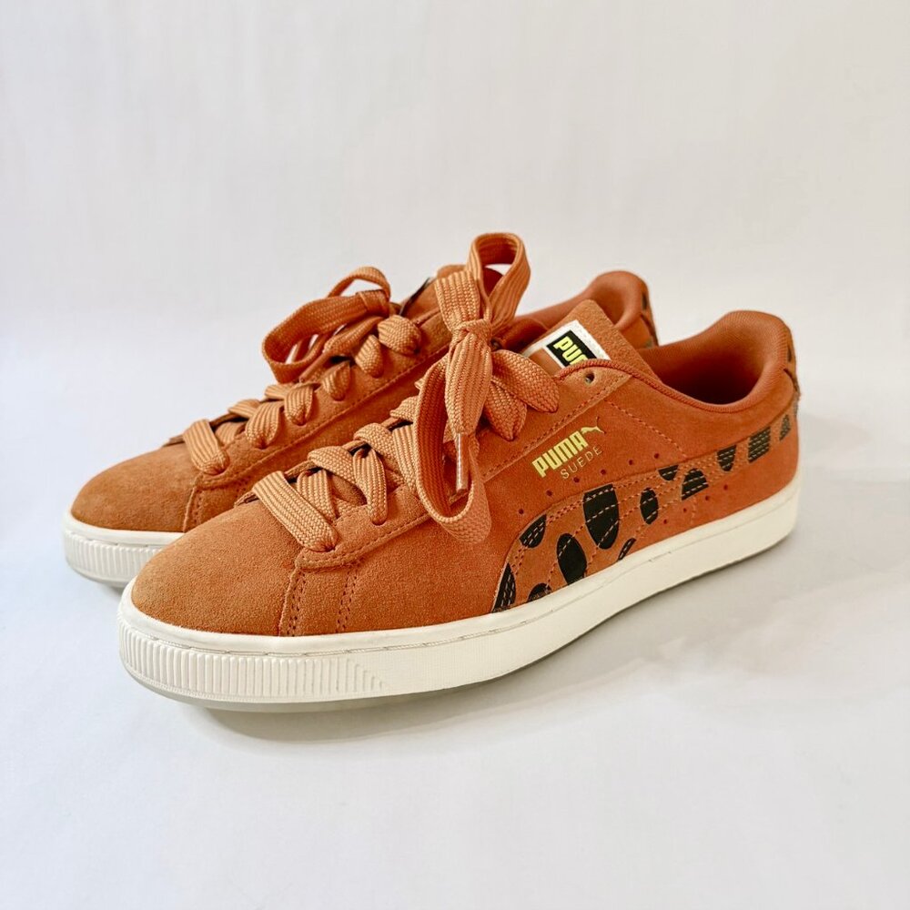 Puma x Cheetos collab orange suede sneakers RARE